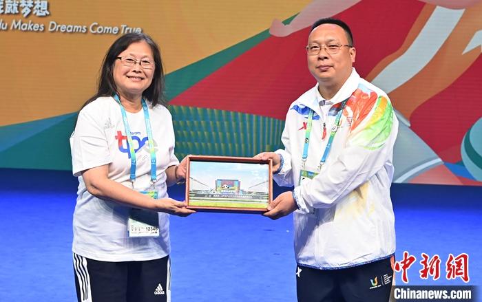 中国台北代表团正式入驻成都大运村 开启国际赛