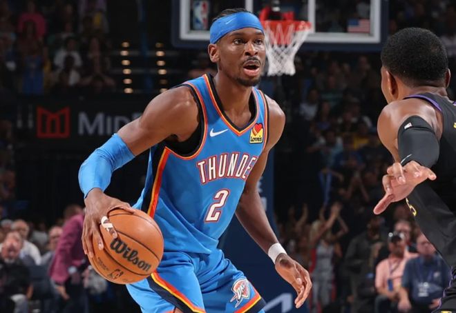 雷霆43分狂胜湖人 东契奇伤退引担忧