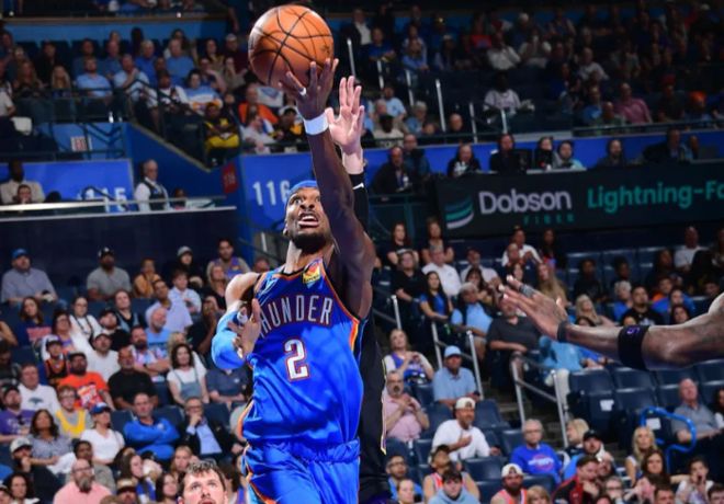 雷霆43分狂胜湖人 东契奇伤退引担忧